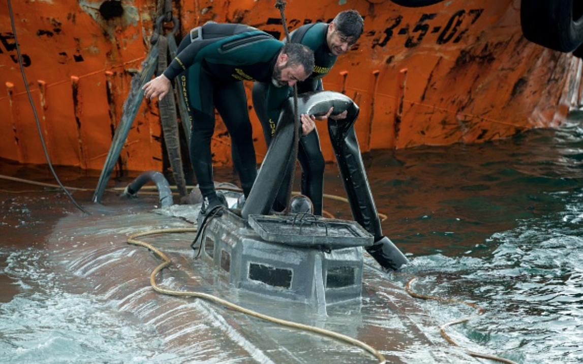 Smugling av narkotika i Spania med ubåt