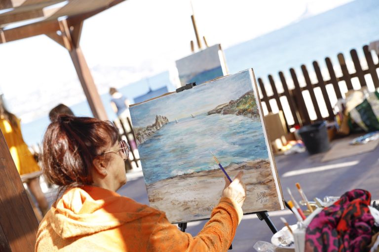 Malermøte på stranden i Albir fyller 11 år